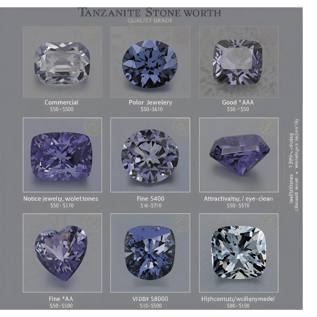 How Much Is A Tanzanite Stone Worth